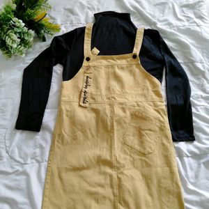 Stylish Dungaree Dress 👗