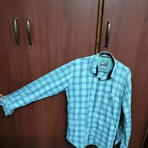 Sky-blue Shirt For Men