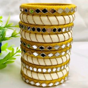 Yellow Work Bangles 💛