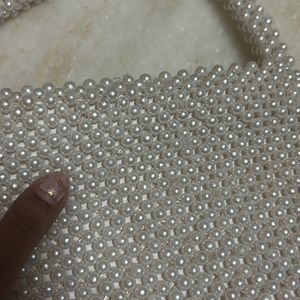 Handmade Pearl Handbag