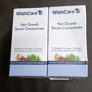 Combo Of Wishcare Hair Growth Serum Concentrate