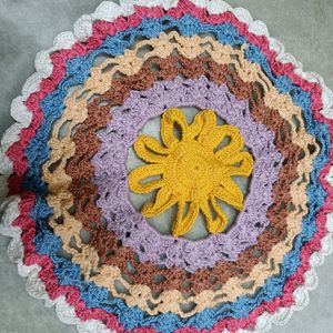 Newly Made Thalposh With Fine Quality Crochet Thre