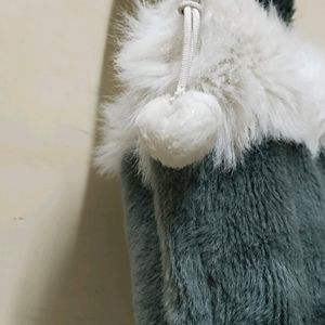 Imported Stylish Fur Tote Bag