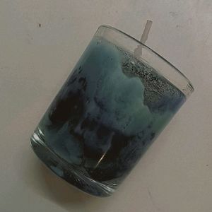 Cute Gel And Wax Mixed Homemade Candle