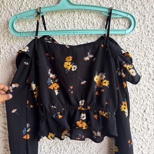 Cold Shoulder H&M Top