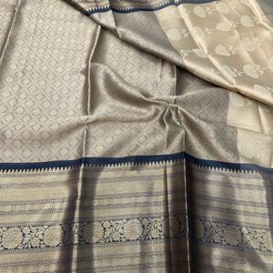 New Tissue Silk Saree Coffee Brown Shade ☕️