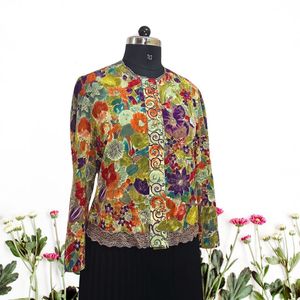 Floral Artsy Blouse