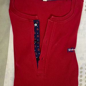 Long Sleeve Red Tshirt