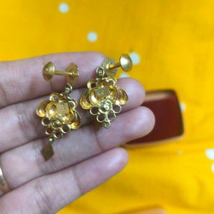 18 Carat Gold Earrings