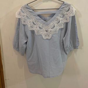 Beautiful Light Blue Top