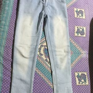 Light Blue High Waist Jeans