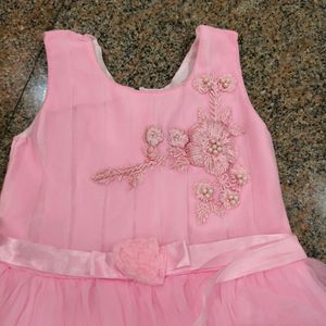 Pink Girl Baby Frock