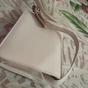 White Sling Bag