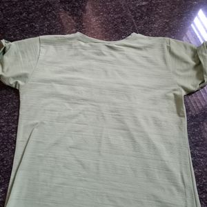 Green Casual T Shirt