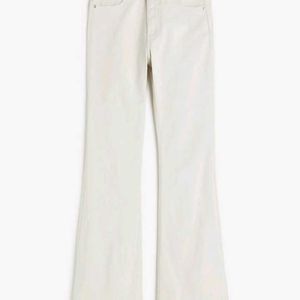 H & M SALE Flared Twill Trousers