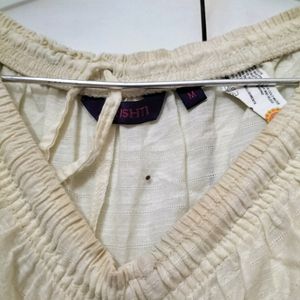 Srishti Pure Cotton Ivory Churidar Pajama