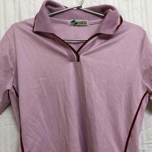 ALKEN Pink Short Sleeve T Shirt