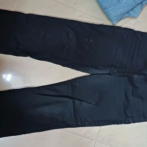 Black Skim Fit Comfy Jeans