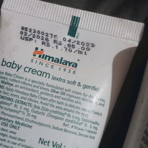 Combo Of Himalaya Baby Cream And Powder