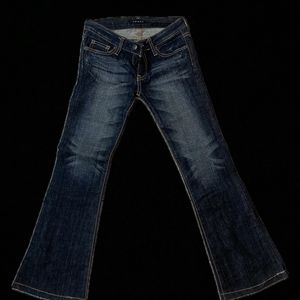 Y2K low rise bootcut flare jeans