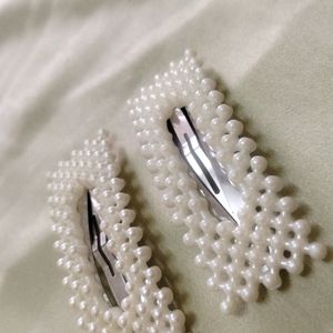 Korean Women Studded Hairclips