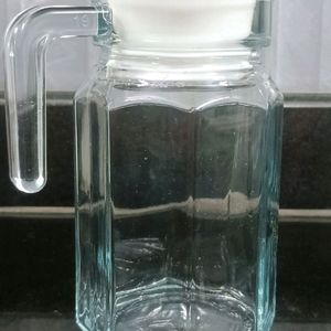 Glass Jug With.75 Liter Capacity