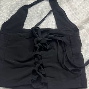 Halter neck Black Top