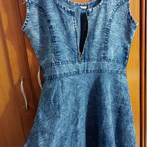 Fake Denim Dress.