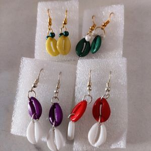 Combo Of 4 New Earrings