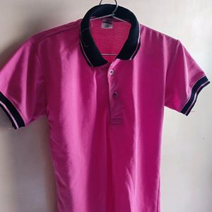 Women's Casual Pink Tshirt