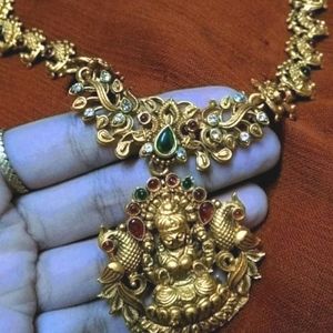 Antique Lakshmi Haram Long Size