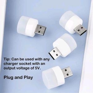 USB LED LAMP 1W Current 5v-1A (Pack Of 4)