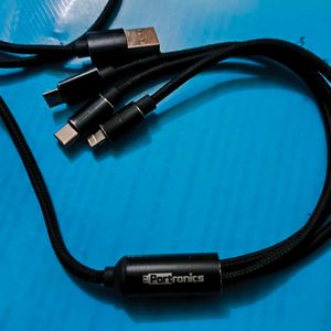 Portronics 3 in 1 Cable