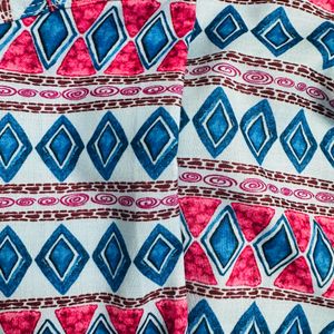 Sanganeri Pattern Shirt