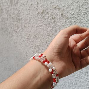 Red Gothic Style Y2K Bracelet Defective Sale