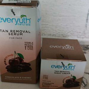 Everyuth Tan Removal Serum And Cream Combo