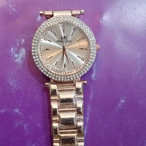 Rose Gold MK Watch