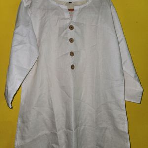 White Formal Kurti