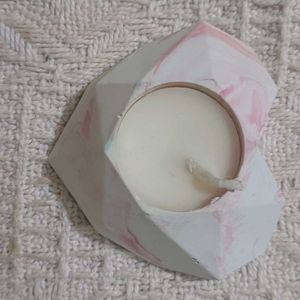 Heart Shape Candle / Handmade