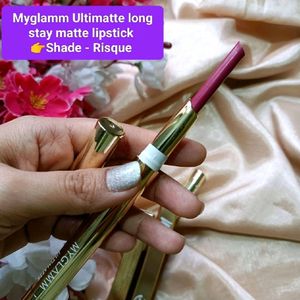 Myglamm Ultimatte Lipstick 💄 Risque Sade💖