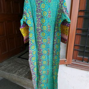 Vishudh Green Yellow Kurta