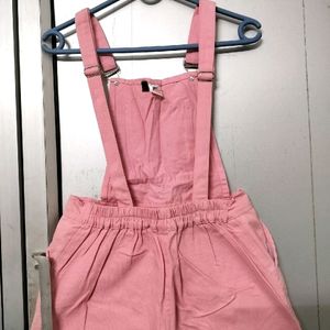 Cute Peach Dungaree