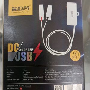 KDM DC MOBILE CHARGER