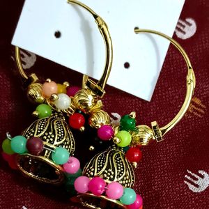 Beautiful Jhumka Bali ..