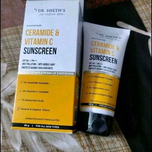 Dr Seth Vitamin C 80 G Sunscreen New Sealed Pack