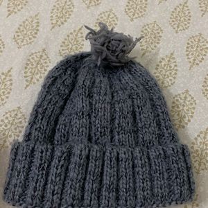 Wool Biene Cap For Kids