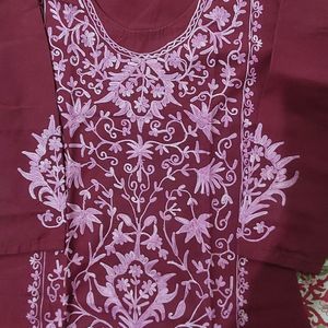 Kashmiri Heavy Embroidered Kurti