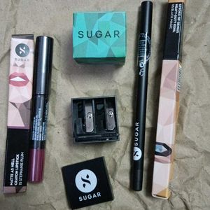 Sugar Black Kajal & Lip Crayon