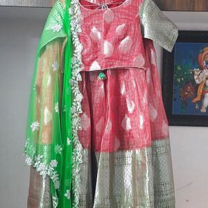 Banarasi Organza Lehenga