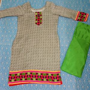 Beautiful Kurti Set With Bottom